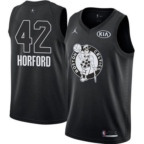 Men Boston Celtics #42 Al Horford Black Jordan Swingman 2018 All-Star Game NBA Jersey